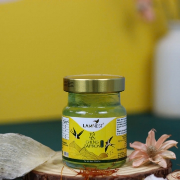 Tổ yến chưng saffron