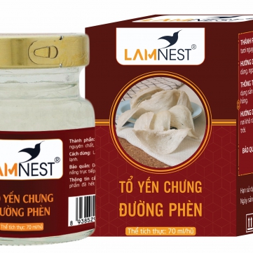 Yến chưng đường phèn