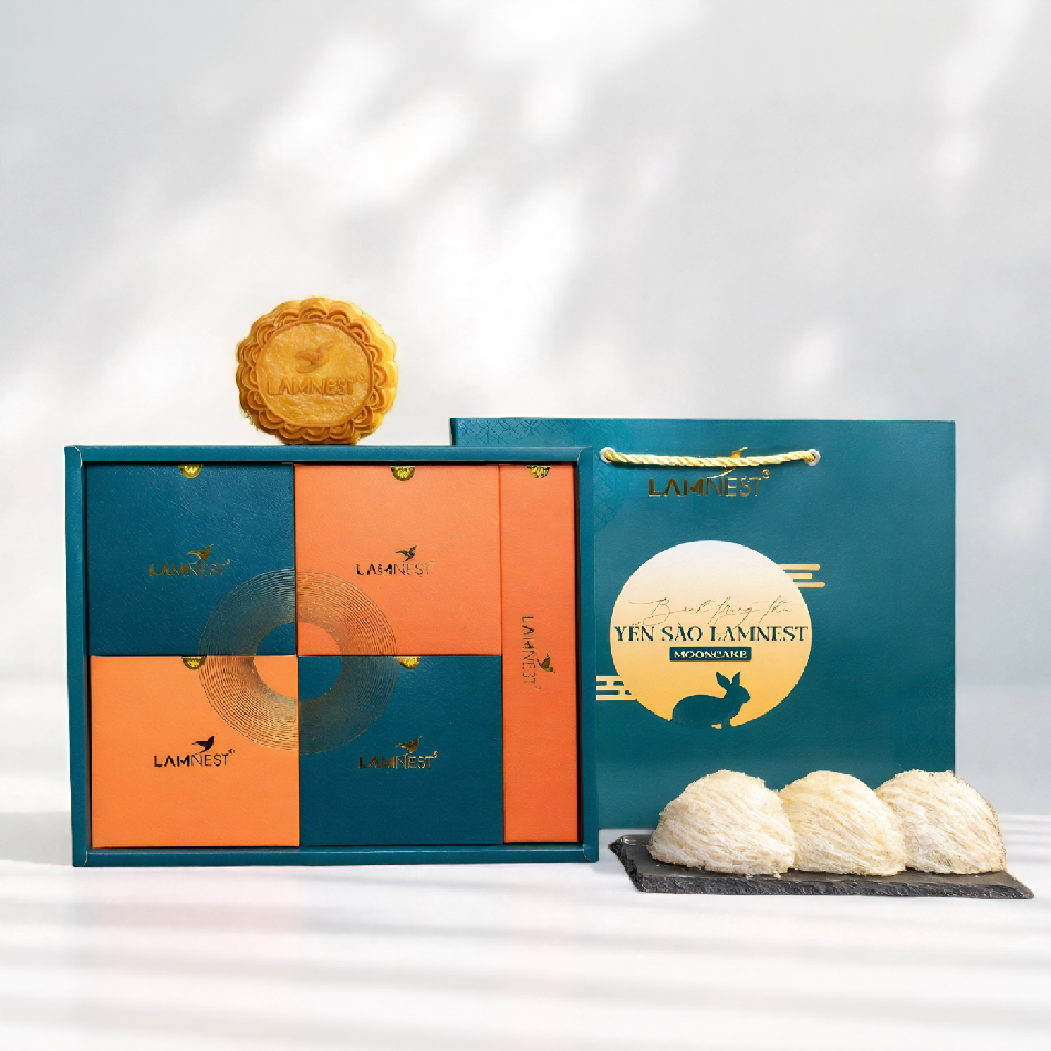 Combo 3 - Bánh trung thu yến sào Lamnest