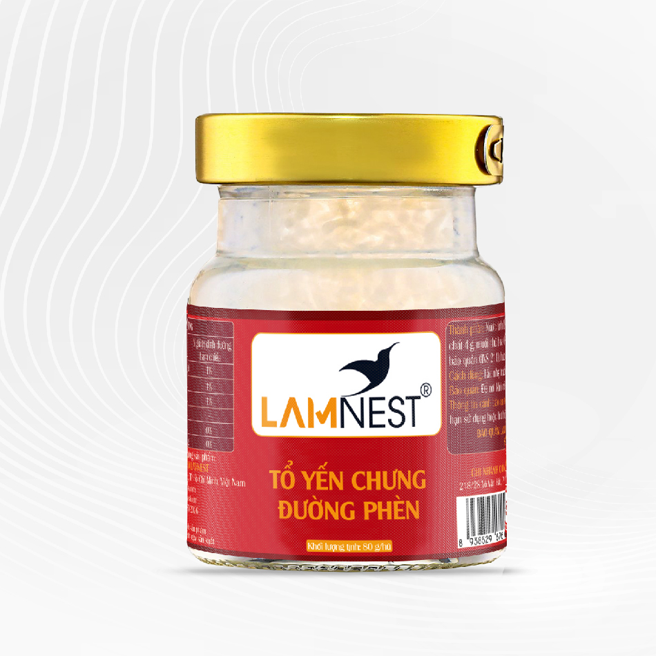 Yến chưng đường phèn